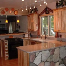 Ambrosia Red Maple Kitchen Cabinetry