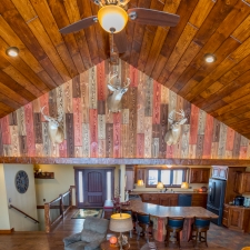 Barn Wood Living Room - Canyon Ridge w/Chestnut 3211 Stain added