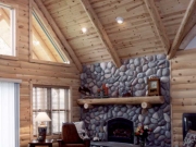 Knotty Pine Great-room