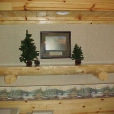 Log Shelf