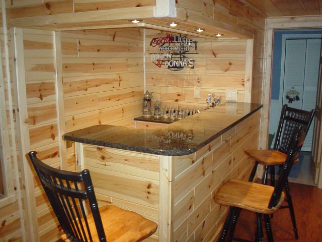 Rustic Man Cave Build Your Own Log Cabin - Diy Man Cave Bar Ideas On A Budget
