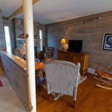 Barnwood Paneling Entry-way