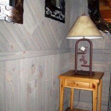 Barnwood Window Casing Chair-Rail