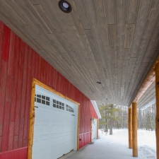 Exterior Weathered Gray & Red Barnwood