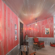 Weathered Red Barnwood Room