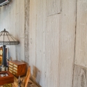 Barn Wood Weathered White Paneling