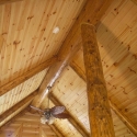 Prefinished Knotty Pine Paneling Ceiling