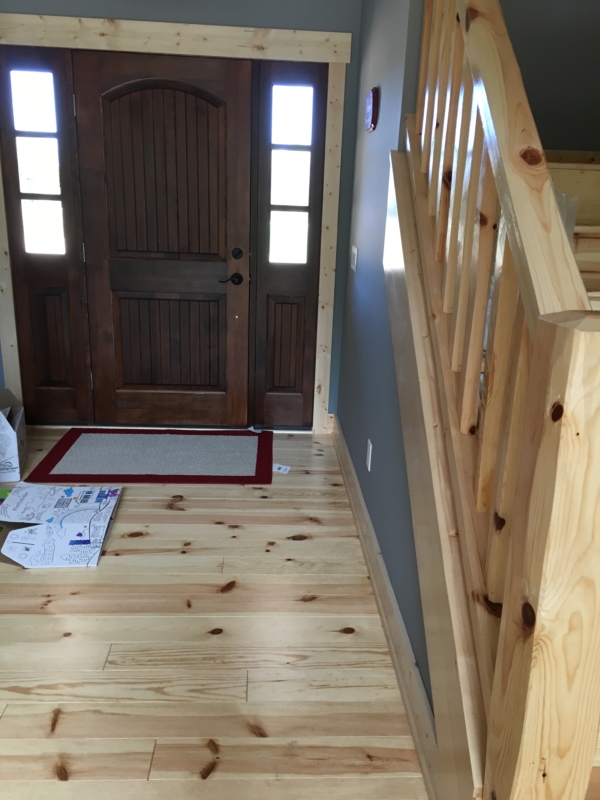 Log Railings and Stairs | Cedar and Pine Log Railing Systems