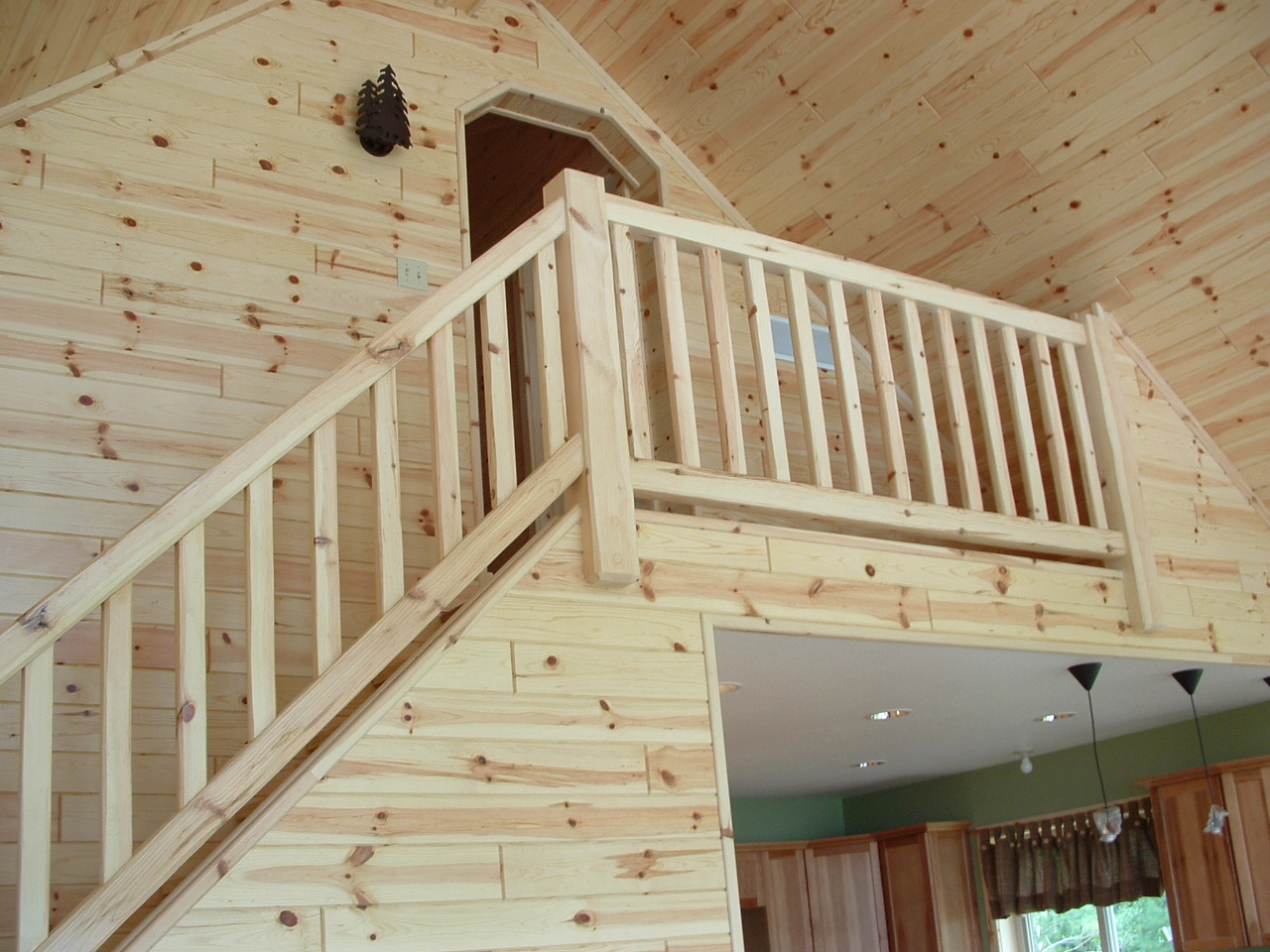 Rustic Wood Stairs and Railings | Cedar & Pine Staircases