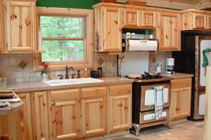 Log Home Products, Custom Kitchen Cabinetry
