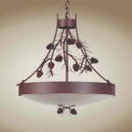 Pinecone-Chandelier