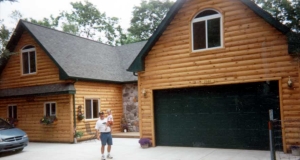 Exterior Cabin Log Siding 