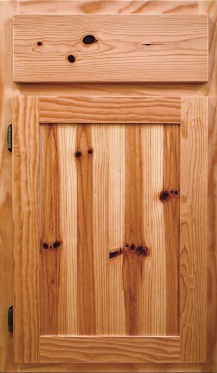Pine Cedar Cabinet Doors Custom Wood Cabinets
