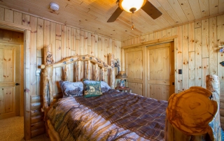 rustic paneling