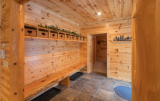 Save Time with Pre-Finished Knotty Pine Paneling     