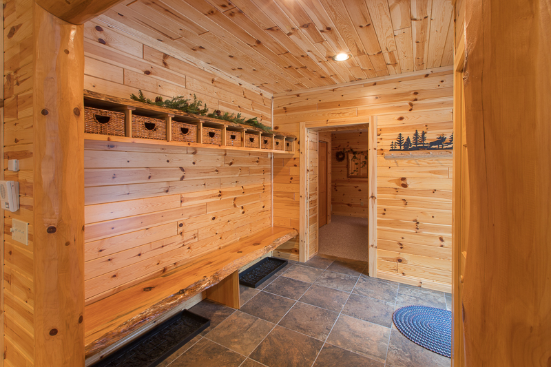 Save Time with Pre-Finished Knotty Pine Paneling     