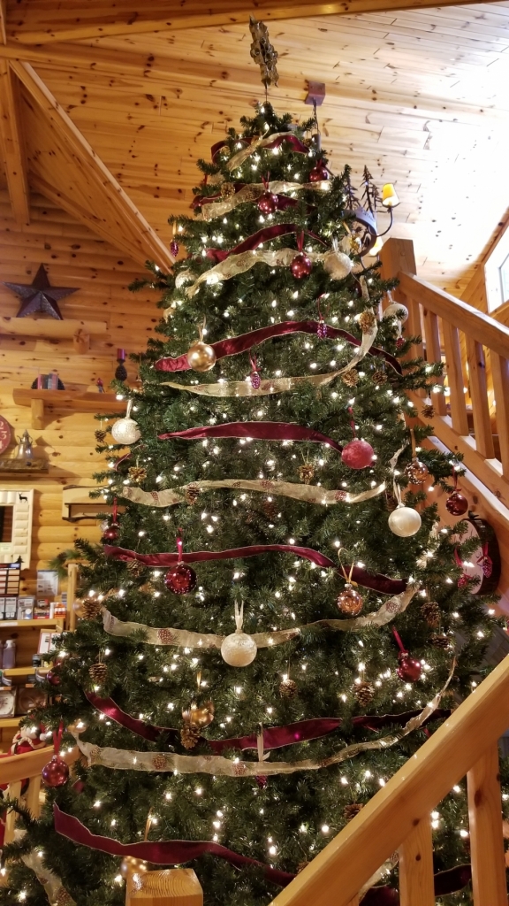 Make the Holidays Bright with Knotty Pine Paneling