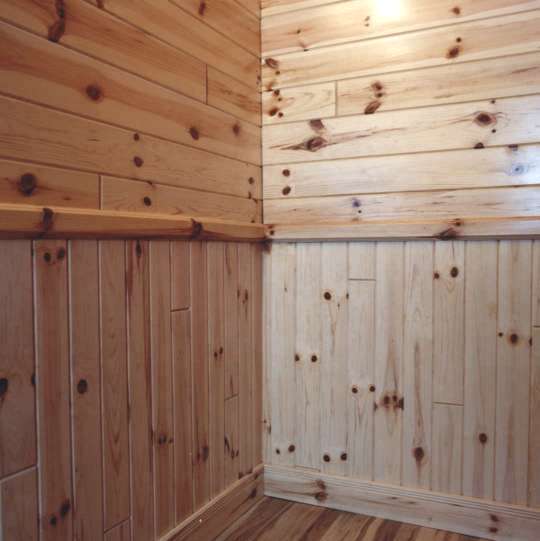 4 Amazing Knotty Pine Wood Wall Paneling Design Ideas - How To Install Knotty Pine Wall Planks