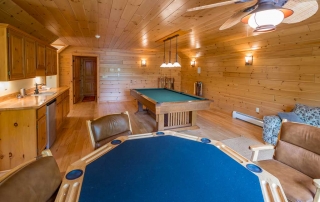 1x8 White Pine Prefinished Paneling Man Cave