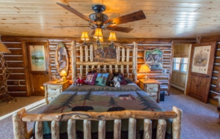 Log Siding with Chinking