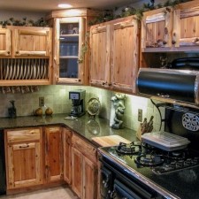 Cedar Interior Siding Looks good in Kitchens too