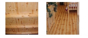 log home deck ideas