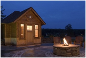 Bathroom for Log Siding Cabins