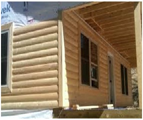 Exterior and Interior Log Siding