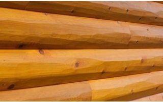 Mill-produced Hewn Logs