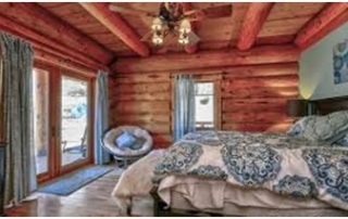 Paneled Log Cabin Ceilings
