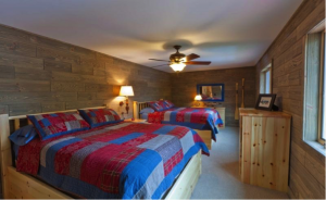 weathered barnwood paneling