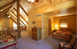 finishing knotty pine ceiling