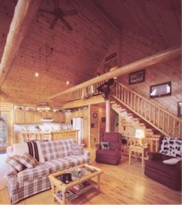 cheap rustic ceiling ideas, log cabin ceilings
