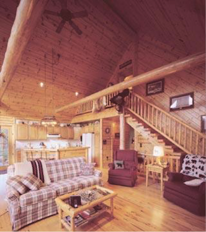 Log Cabin Ceilings Update Your Home The Woodworkers Shoppe