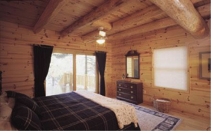 Log cabin ceiling ideas
