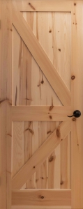 Knotty Pine Door Flat K Panel