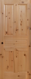 Knotty Pine Door Raised 5 Panel