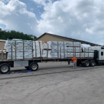 Loaded Semi-Truck for Delivery